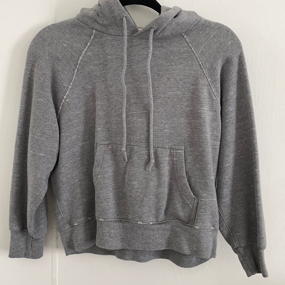 Distress sweatshirt